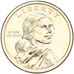 Монета 1 доллар 2024 года D США Коренные Американцы  Закон о гражданстве индейцев