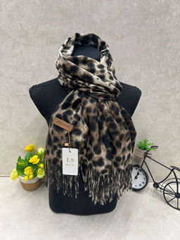 Мягкий палантин из кашемира мультицвет