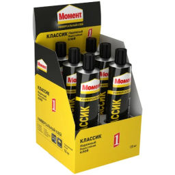 МОМЕНТ клей 1 классик туб.125мл в шоу-боксе 781737 (Хенкель)