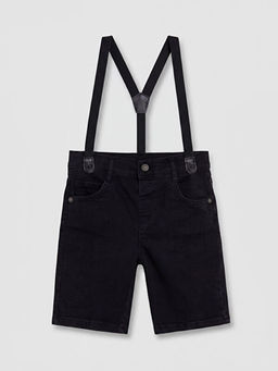 Pantolon Ask?l? Erkek ?ocuk Jean ?ort