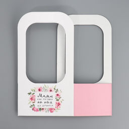 Коробка-переноска для цветов Мамы, как пуговки, 17?12?32 см - Дарите счастье фото 6