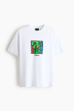 Camiseta Loose Fit - H&m фото 12