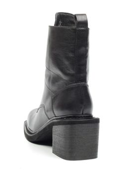 04-E21W-2A BLACK Ботинки зимние женские (натуральная кожа, натуральный мех) - Фабричный китай фото 9