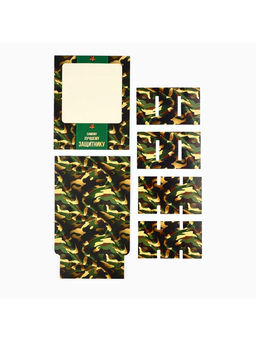 Цена за 5 шт. Коробка под 9 конфет с ячейками 23 февраля 14.5?14.5?3.5 см