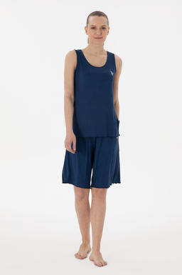 Kad_n Lacivert Pijama Tak_m_ Sepette S_rpriz _ndirim - U.s. polo assn фото 4