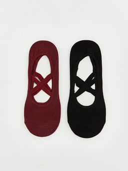 Kayd?rmaz Tabanl? Kad?n Yoga ve Pilates ?orab? 2li