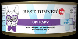 Консервы для собак Urinary Индейка с картофелем 7674