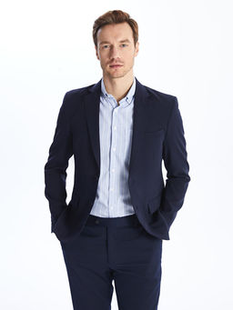 Dar Kal?p Erkek Blazer Ceket