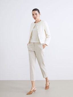 Bisiklet Yaka Kad?n Ceket