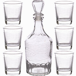 1230-Г Набор д/вина 7пр. Мираж графин+6 стаканов - Mayer&boch фото 5