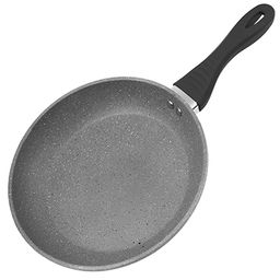 Сковорода с керамическим покрытием Рябчик д26см h4,7см, 2л, с мраморной крошкой, прорезиненная ручка, 2 цвета (Китай)