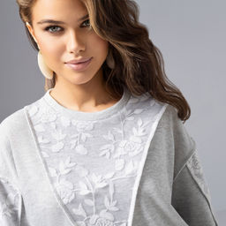 Свитшот со швами наружу, Границы нежности (мелодия чувств) - Charutti фото 5