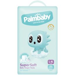 -15% Подгузники-трусики детские Palmbaby Super Soft Premium L 9-14 кг/ 48 шт