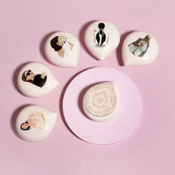 Расчёска массажная, 6.8?9(1) см, МИКС