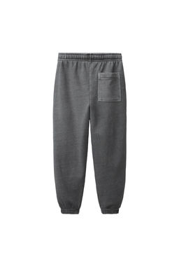 PANTAL?N FELPA JOGGER GARMENT DYE / Gris antracita - Zara фото 3