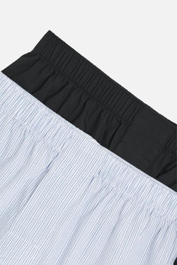 PACK OF 2 CONTRAST POPLIN BOXERS - Zara фото 3
