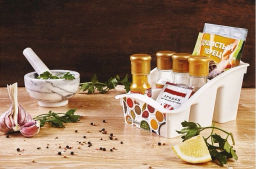 Цена за 2 шт. Емкость для специй 22,3*15*12см