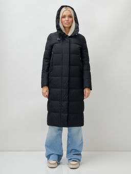 Пальто зимнее MTFORCE 9606Ch женское черное утеплитель 270 г/м²  фото 6