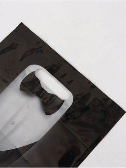 Цена за 50 шт. Пакет подарочный Смокинг VIP, полиэтиленовый, с вырубной ручкой, 30?40 см, 50 мкм