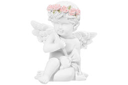 Статуэтка 9*7*10,5 см "Ангелочек с бантом"