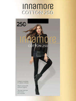 теплые колготки женские INNAMORE Cotton 250  фото 4