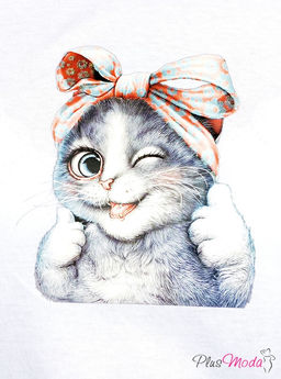 Футболка Модель №914 размеры 44-84 - Plusmoda фото 4