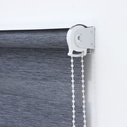 Штора рулонная День-ночь под лен, 120180 см (с учётом креплений 3,5 см), цвет серый - Simaland фото 3