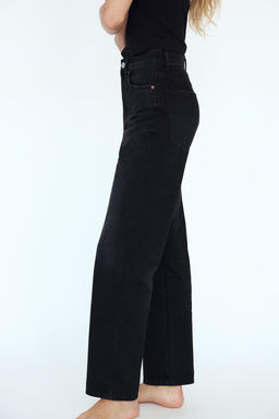 TRF MOM FIT HIGH-WAIST JEANS - Zara фото 4