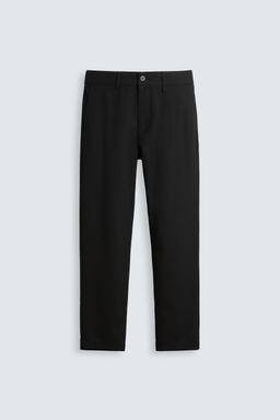 PANTAL?N CHINO ESTRUCTURA CONFORT / Negro - Zara фото 6