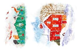 Love2art бумага рисовая KPR/R 32 x 22 см СК/Распродажа 0007 Деревенские коты