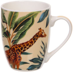 Цена за 2 шт. Кружка керамическая 350мл "Животный мир"