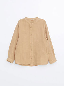 Hakim Yaka Uzun Kollu Basic Erkek Bebek G?mlek