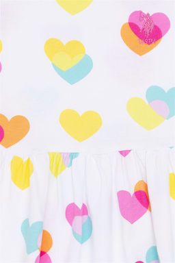 Белое трикотажное платье без рукавов для девочки Неожиданная скидка в корзине - U.s. polo assn фото 7