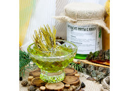 Варенье из Мяты с хвоей баночка 300г Крафт упаковка