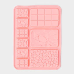 Цена за 2 шт. Форма для шоколада Доляна Шоколадное ассорти, силикон, 20?15 см, 9 ячеек, розовая  фото 3
