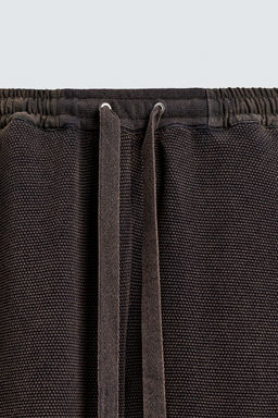 KNITTED JOGGERS WITH SIDE TAPING X SR_A - Zara фото 6