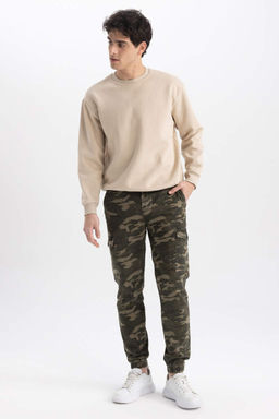 Брюки стандартного кроя с камуфляжным рисунком - Defacto фото 2