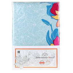 Аромат магнолии Скатерть 150х145см, длина стола до 110см, на 4 персоны, хлопок Премиум 186г/м2, Домашняя мода (Россия)  фото 5