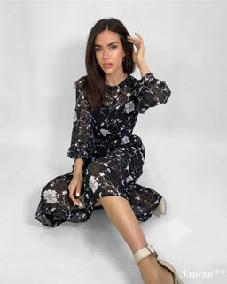 Платье Элисон** (черный)