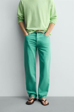 LIMITED EDITION STRAIGHT-LEG JEANS - Zara фото 12