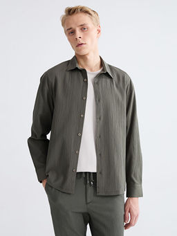 Regular Fit Uzun Kollu Erkek G?mlek