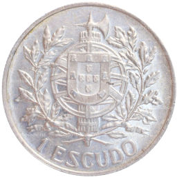 1 эскудо 1910 года Португалия Основание республики
