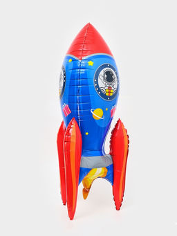 Воздушный шар фольгированный 3D 50" «Ракета»