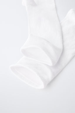 PACK CUATROS CALCETINES MEDIOS / Blanco - Zara фото 3