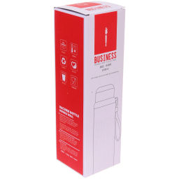 Термос 1000мл "Альпинист", цвет бордовый