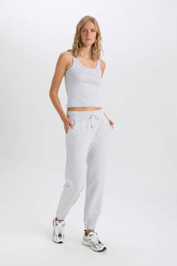 Kal?n Jogger Esofman Alt? Beli Pacas? Lastikli Bagc?kl? Basic Duz Cepli - Defacto фото 2