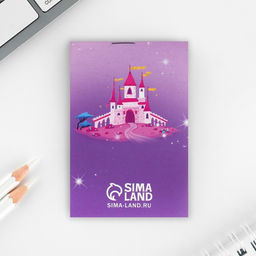 Подарочный набор, блокнот, карандаш простой 2 шт., значок-дерево «Милая принцесса»