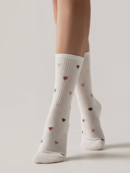 Цена за 2 пары. Носки женские CONTE ACTIVE Удлиненные женские хлопковые носки - Conte elegant фото 3