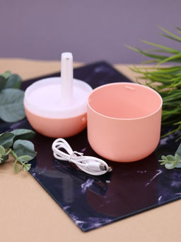 Настольный увлажнитель воздуха "Lucky flower", pink, (портативный, USB)