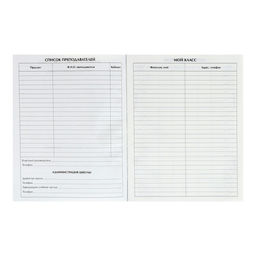 Дневник для 5-11 классов, Цветы, твердая обложка 7БЦ, глянцевая ламинация, 48 листов - Calligrata фото 6